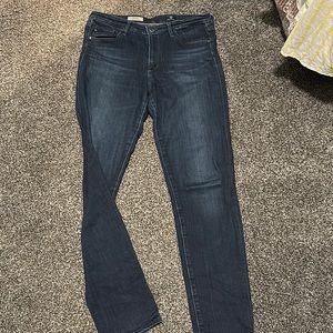Women’s AG “The Prima” mid-rise cigarette Jeans, size 29R